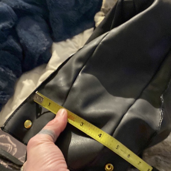 Antonio Melani large shoulder leather bag - Picture 12 of 13